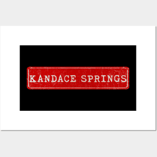 vintage retro plate Kandace Springs Posters and Art